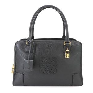 LOEWE Black Leather Bag